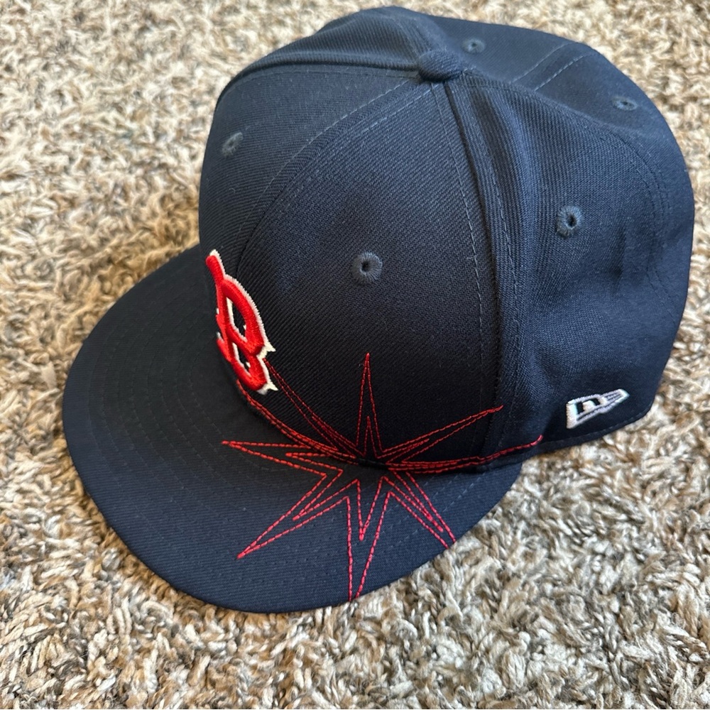 New Era Navy and Red Cap